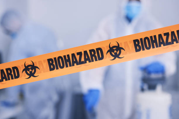 Professional Biohazard technician working in Bryant, AR